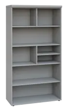 SIN 5 - 10N kancelářská skříň, nika, 1820x1000x400, šedá